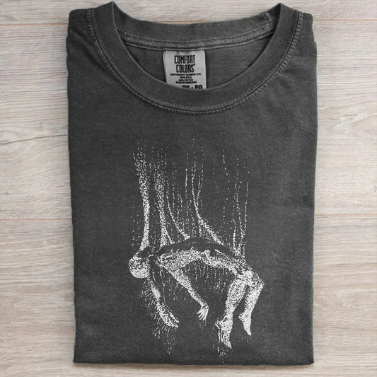 Body Falling From Sky Vintage 90s Graphic T-Shirt