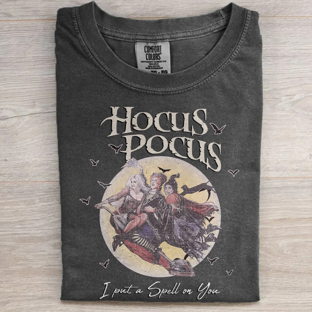 Hocus Pocus Halloween Shirt – Retro Comfort Colors Tee