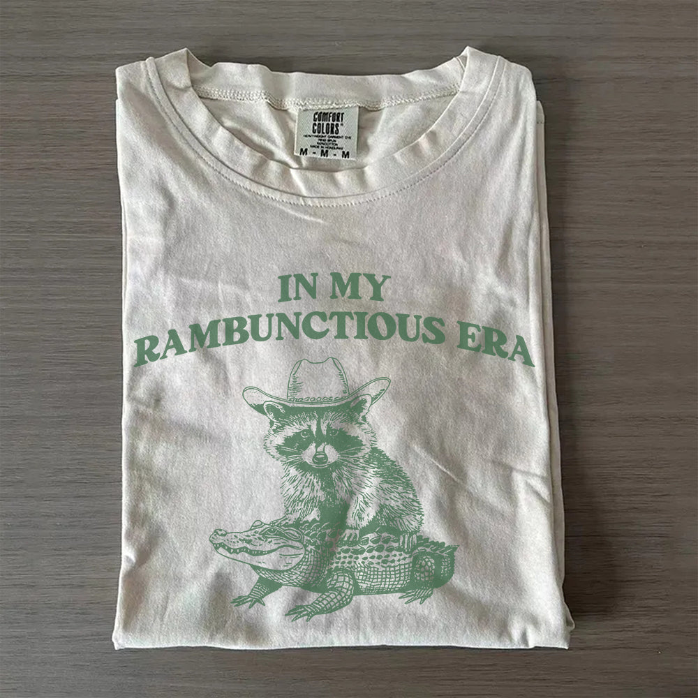 In My Rambunctious Era Unisex Shirt- Funny Graphic Tee