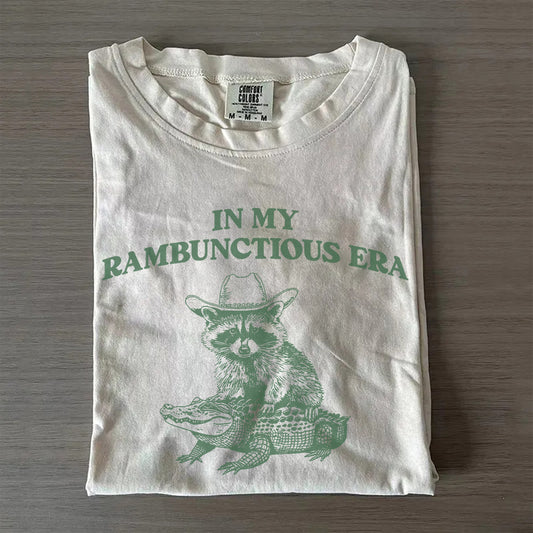 In My Rambunctious Era Unisex Shirt- Funny Graphic Tee