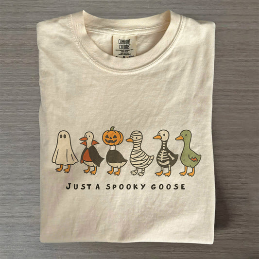 Funny Halloween Goose Shirt – Spooky Season Goose Tee