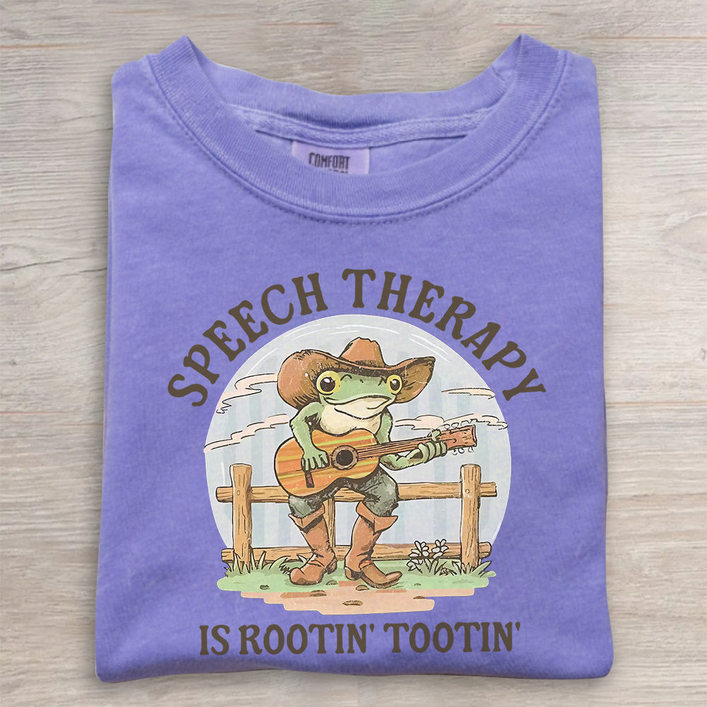 Comfort Colors® SLP Shirt – Cute Speech Therapy Tee, Funny Speech Therapist T-Shirt