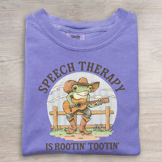 Comfort Colors® SLP Shirt – Cute Speech Therapy Tee, Funny Speech Therapist T-Shirt