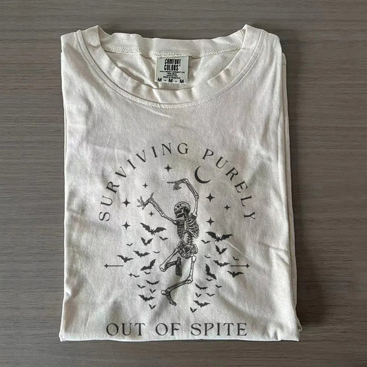 Surviving Purely Out of Spite Comfort Colors Shirt
