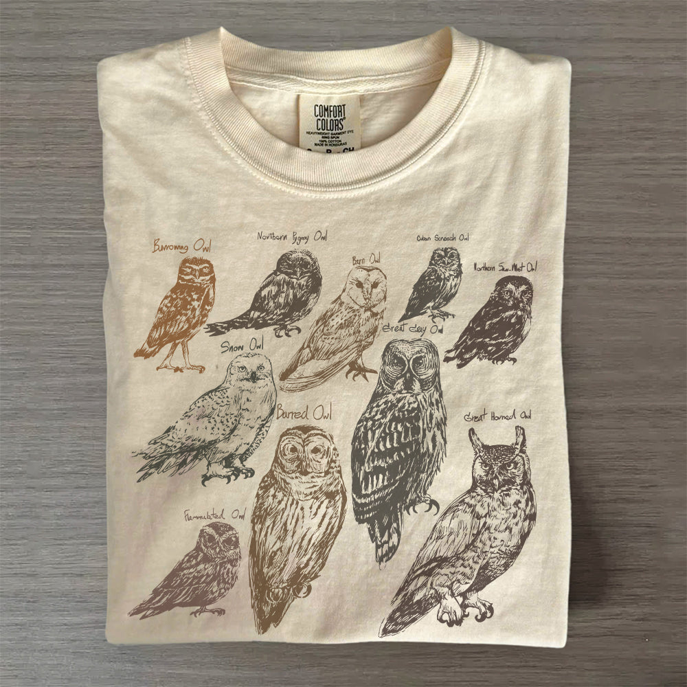 Owl Lover Graphic T-Shirt