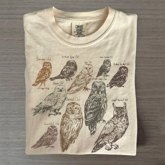 Owl Lover Graphic T-Shirt