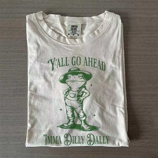 Y’all Go Ahead Frog Shirt