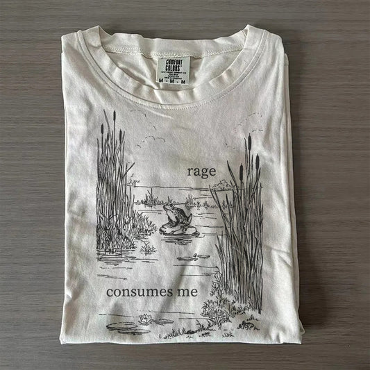 Rage Consumes Me Frog T-Shirt