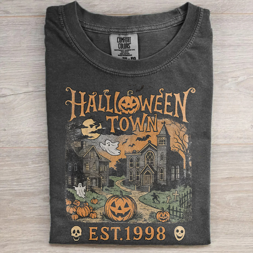 Vintage 90s Halloweentown Shirt – Retro Halloween University Top