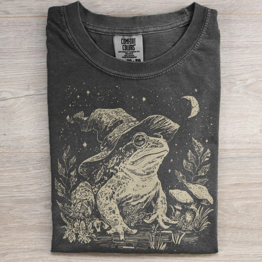 Halloween Witchy Frog Shirt – Cute Goblincore Top