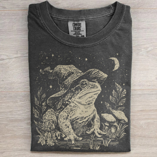 Halloween Witchy Frog Shirt – Cute Goblincore Top