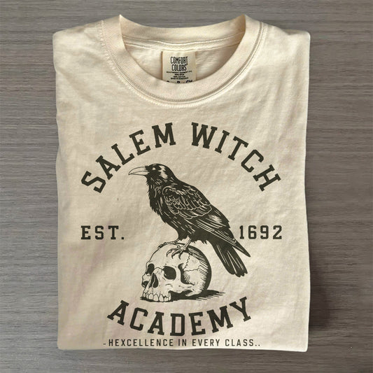 Halloween Salem Witch Tee – Salem Witch Academy Sweatshirt & Holiday Shirt