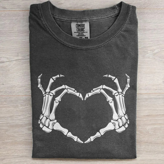Skeleton Hand Top – Womens Spooky Season Halloween Outfit