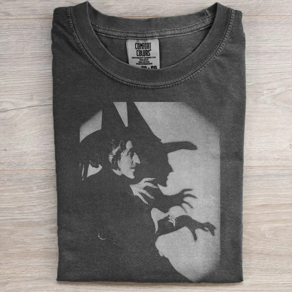 Retro Witch of the West Shirt – Distressed Wizard Tee, Vintage Halloween Gift