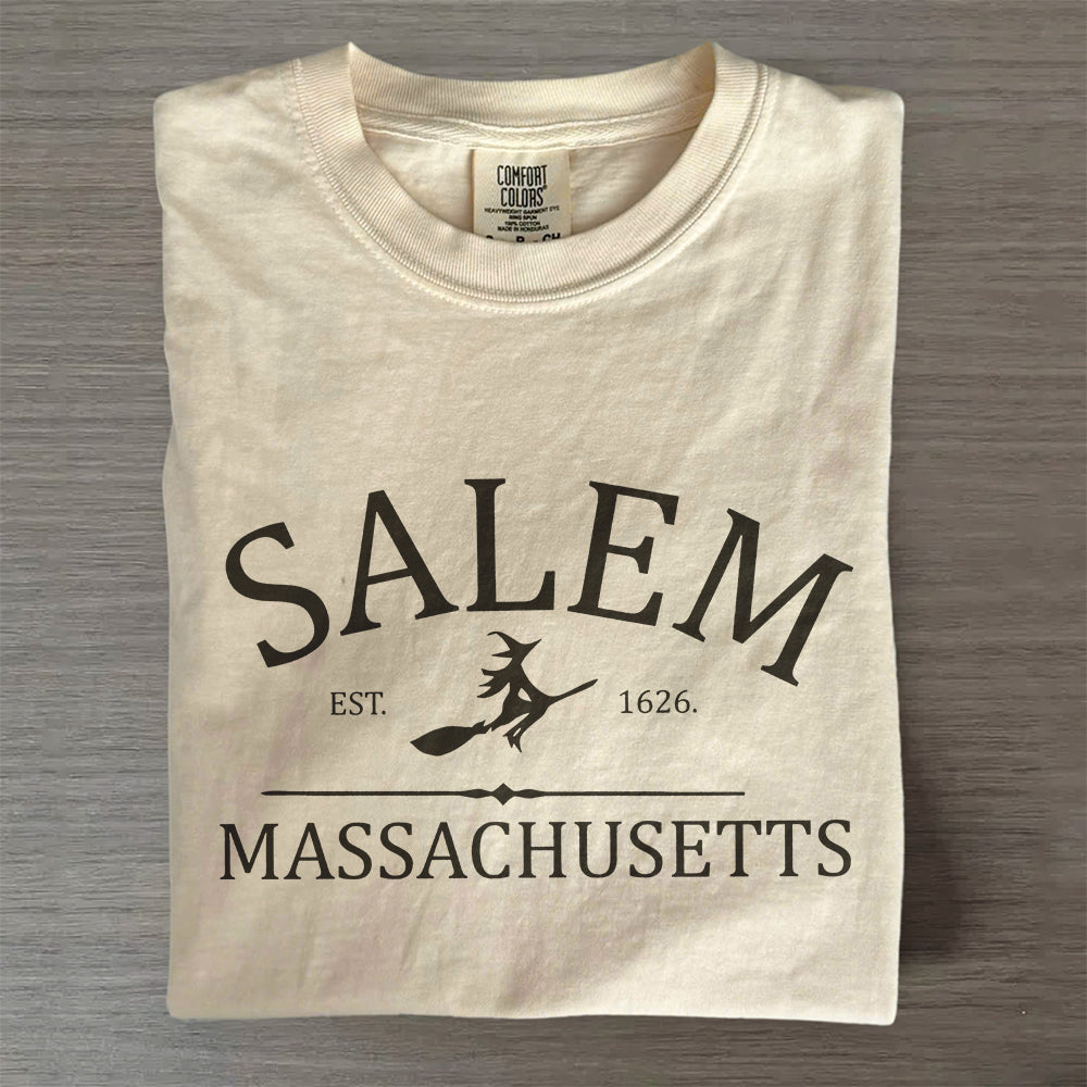 Spooky Salem Shirt for Her – Comfort Colors® Halloween T-Shirt