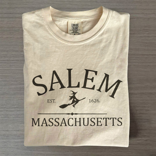 Spooky Salem Shirt for Her – Comfort Colors® Halloween T-Shirt