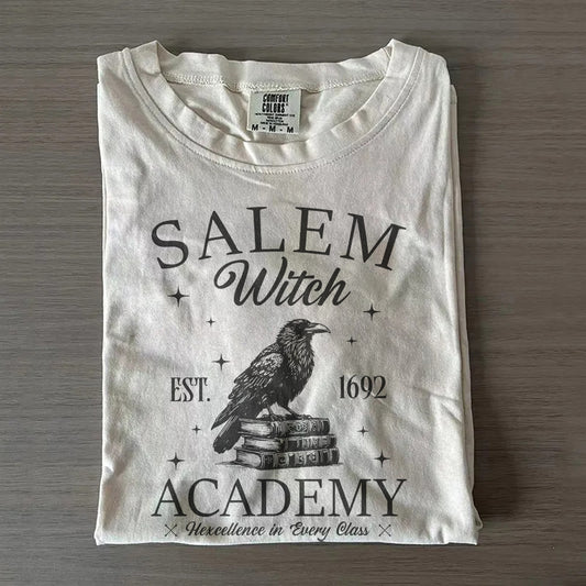 Vintage Apothecary Graphic Tee – Salem Witch Comfort Colors® Shirt