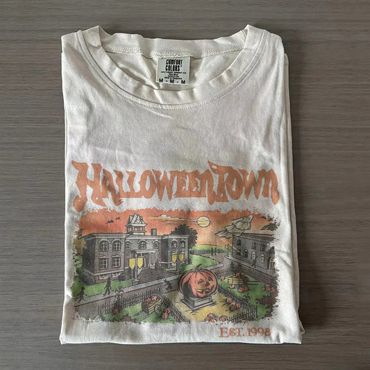 Halloweentown Shirt, Comfort Colors Halloween Tshirt