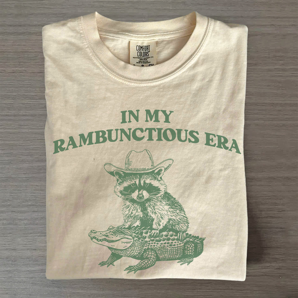 In My Rambunctious Era Unisex Shirt- Funny Graphic Tee