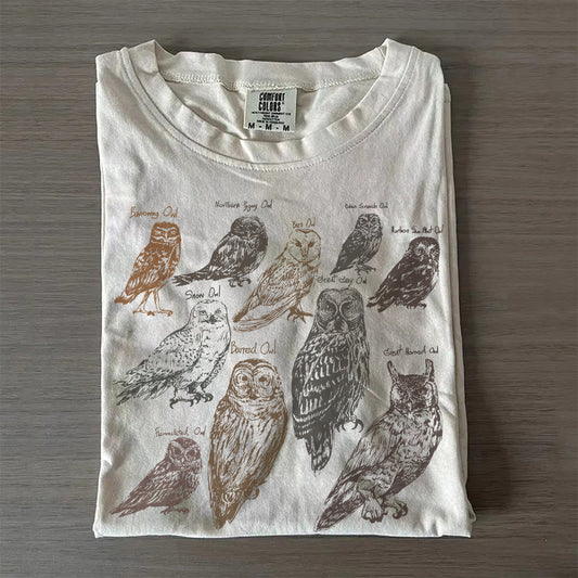 Owl Lover Graphic T-Shirt