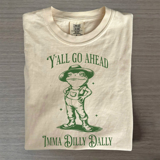 Y’all Go Ahead Frog Shirt