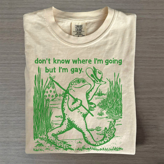 Funny Gay Frog Graphic T-Shirt