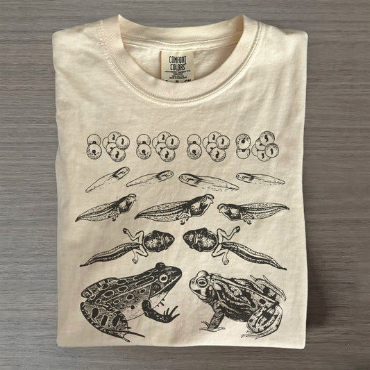 Educational Frog Life Cycle T-Shirt