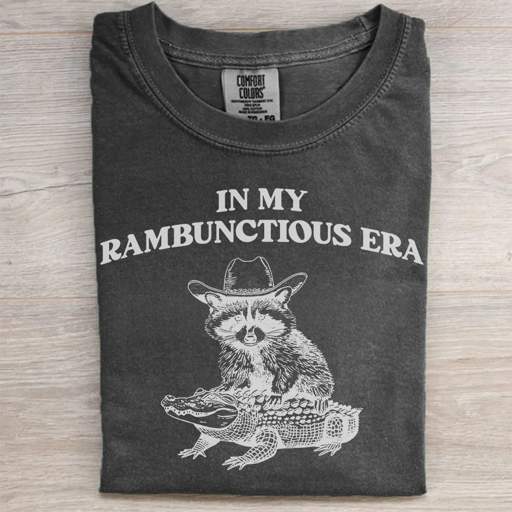 In My Rambunctious Era Unisex Shirt- Funny Graphic Tee