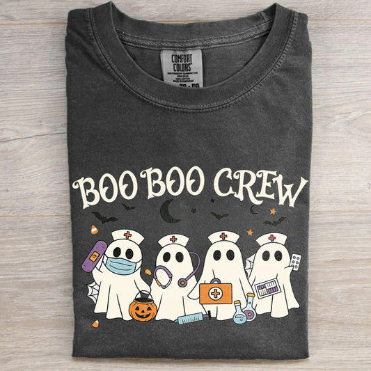 Halloween Nurse Shirt – Comfort Colors® Boo Boo Ghost Spooky Season Tee