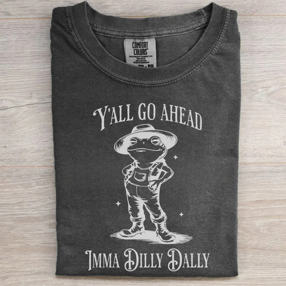 Y’all Go Ahead Frog Shirt