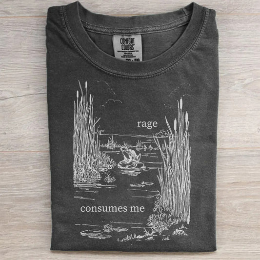 Rage Consumes Me Frog T-Shirt
