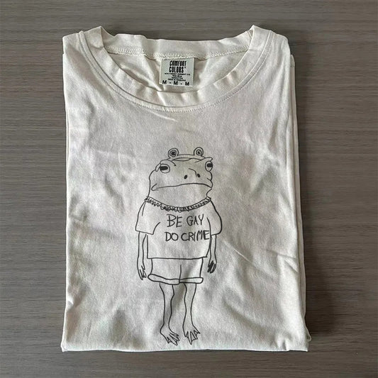 Be Gay Do Crime Frog T-Shirt