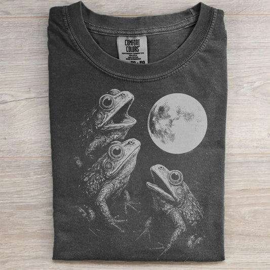 Howling Frogs in Moonlight T-Shirt