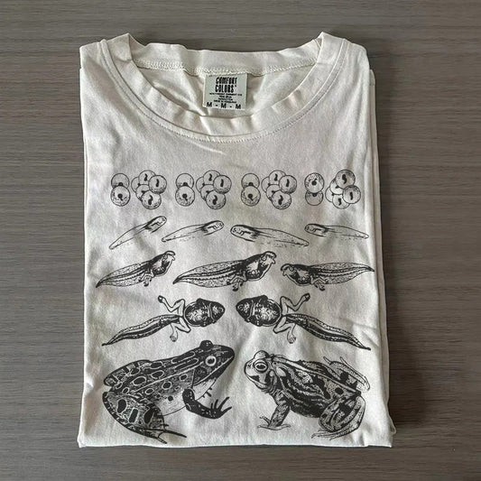Educational Frog Life Cycle T-Shirt