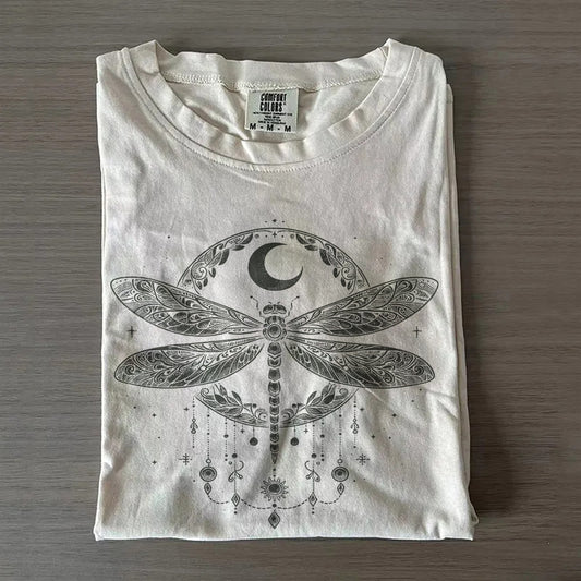 Dragonfly Lover Cottagecore T-Shirt – Nature & Insect Aesthetic T_Shirt