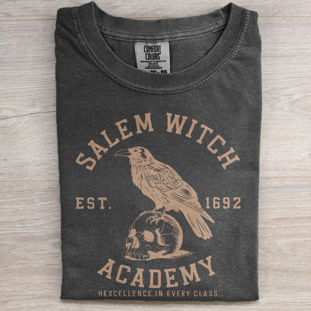 Halloween Salem Witch Tee – Salem Witch Academy Sweatshirt & Holiday Shirt