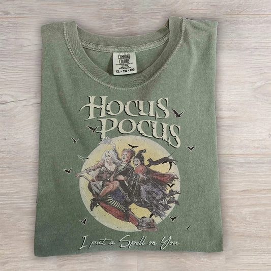 Hocus Pocus Halloween Shirt – Retro Comfort Colors Tee