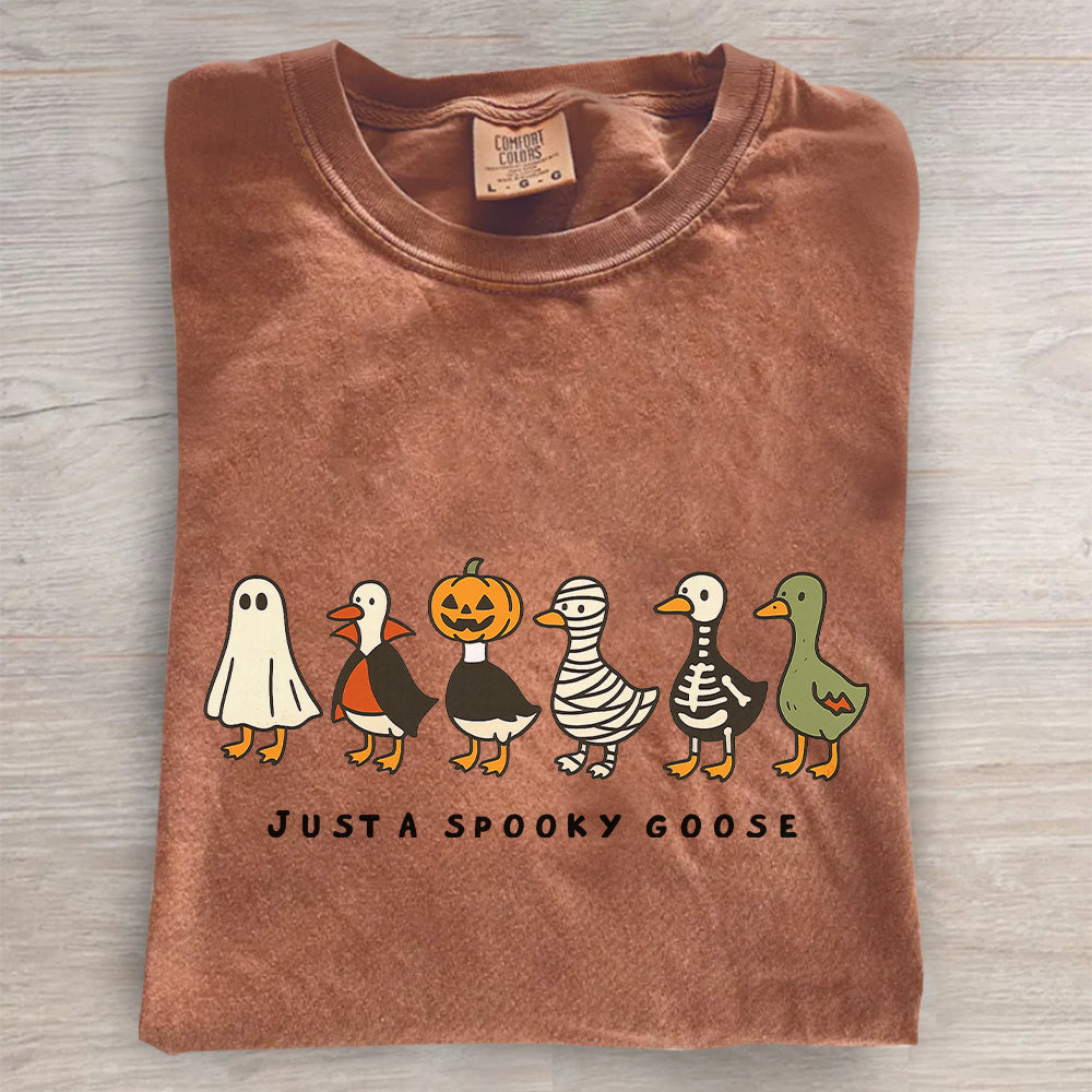 Funny Halloween Goose Shirt – Spooky Season Goose Tee