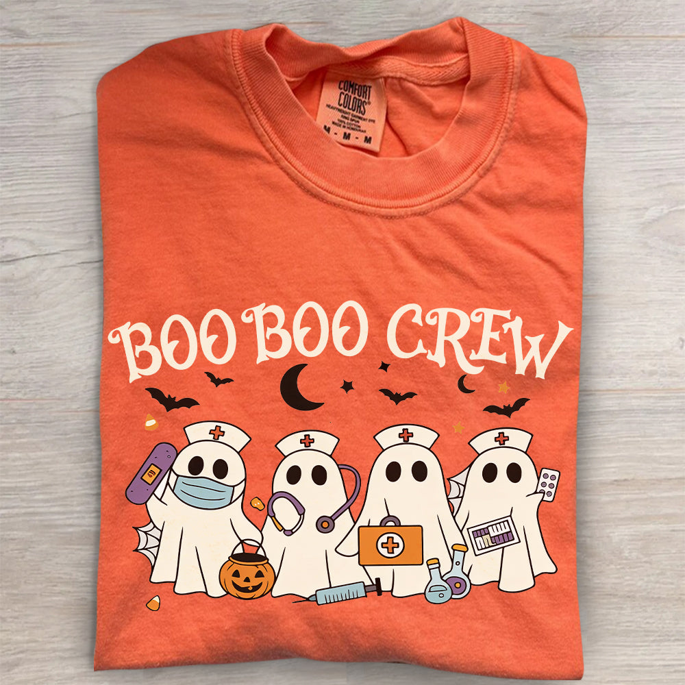 Halloween Nurse Shirt – Comfort Colors® Boo Boo Ghost Spooky Season Tee