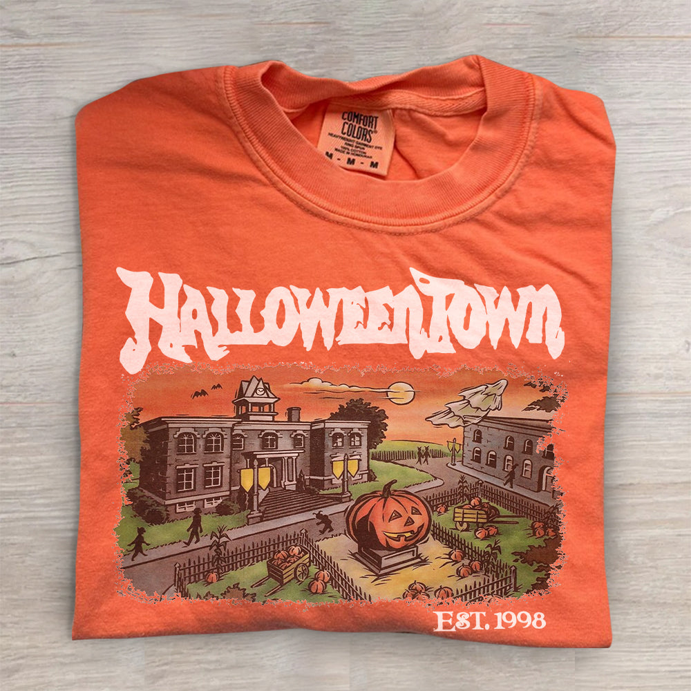 Classic Halloweentown Graphic Tee- Halloween Shirt