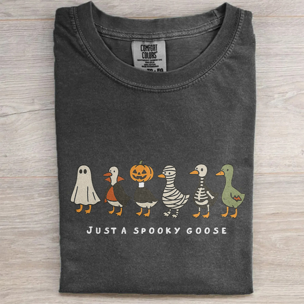 Funny Halloween Goose Shirt – Spooky Season Goose Tee