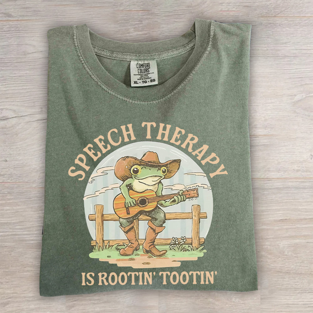 Comfort Colors® SLP Shirt – Cute Speech Therapy Tee, Funny Speech Therapist T-Shirt