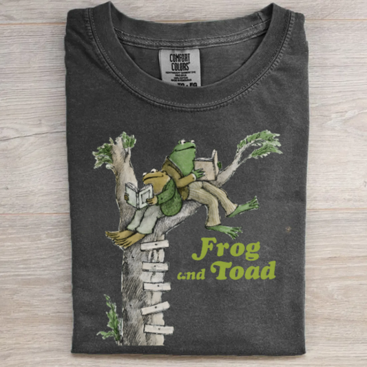 Frog and Toad Shirt – Classic Book Lover Gift Tee