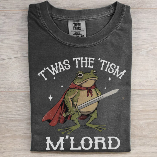 T’was the ’Tism M’Lord Tee – Knight Frog Meme Shirt