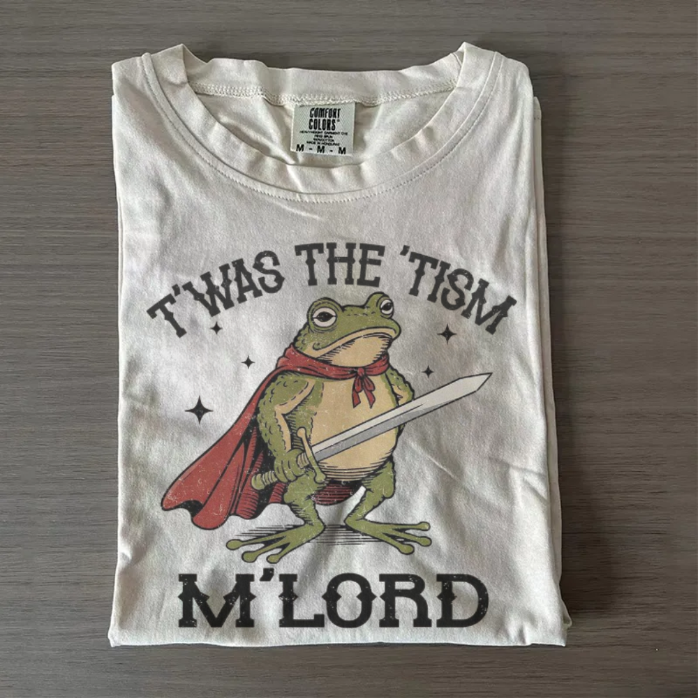 T’was the ’Tism M’Lord Tee – Knight Frog Meme Shirt