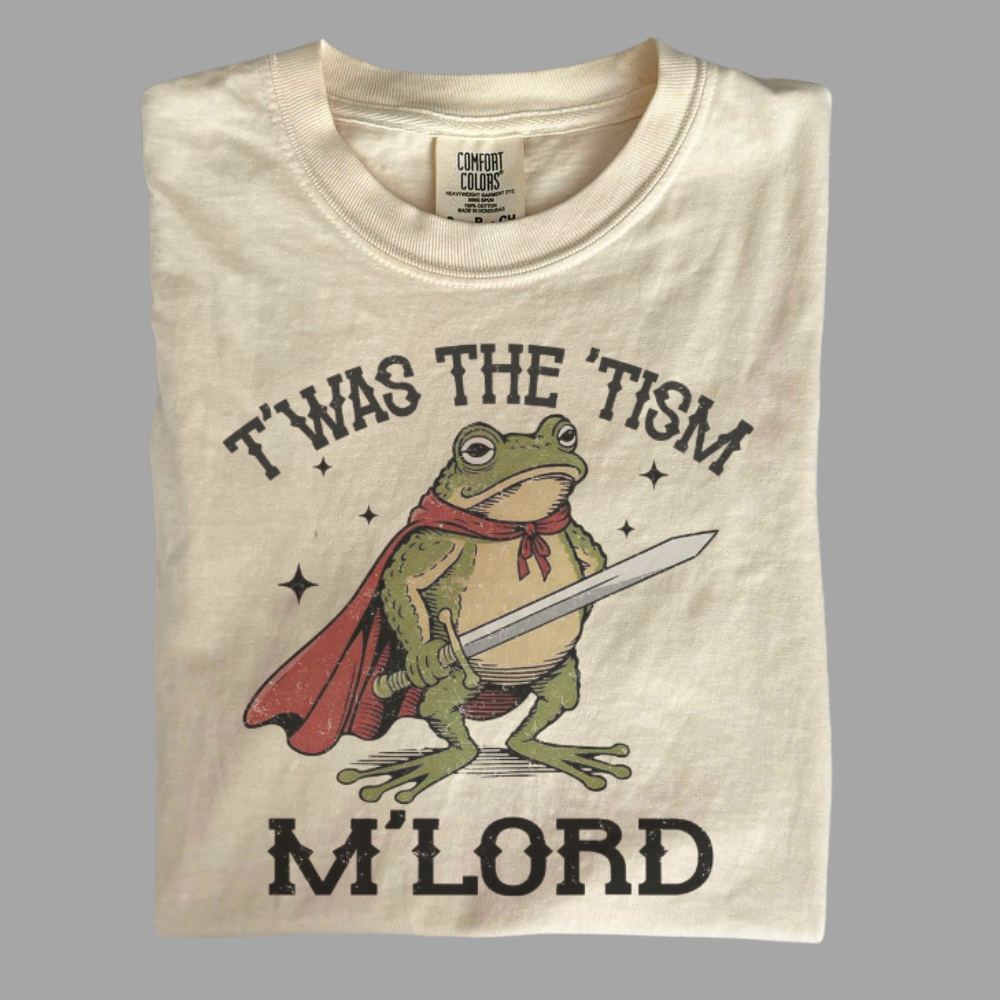 T’was the ’Tism M’Lord Tee – Knight Frog Meme Shirt