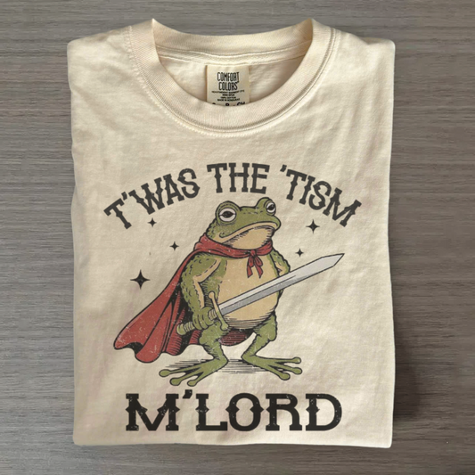 T’was the ’Tism M’Lord Tee – Knight Frog Meme Shirt