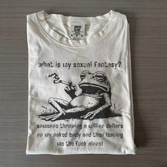 Sassy Frog Tee – Funny & Inappropriate Graphic Shirt