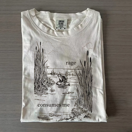 Rage Consumes Me Frog T-Shirt