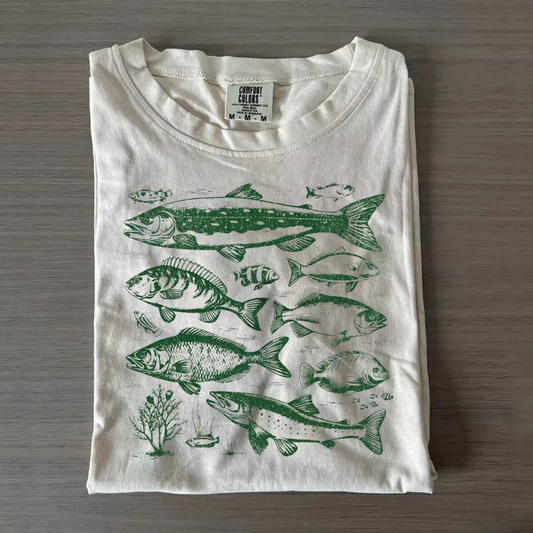 90s Style Fish T-Shirt